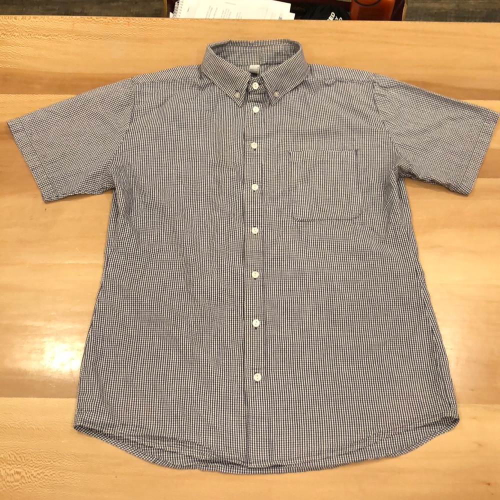 AMERICAN APPAREL gingham shirt size small
